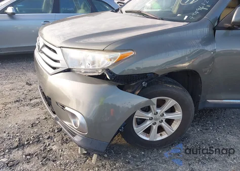2011 Toyota Highlander Se V6 из США, поврежденный, VIN 5TDBK3EHXBS087599